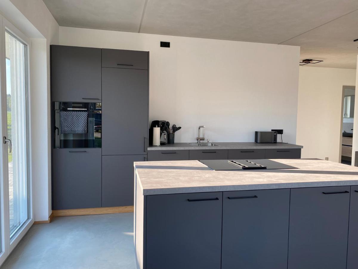 Neubau Gruener Wolpertinger Designwhg 106Qm Barrierefrei Apartment Breitbrunn am Chiemsee Ngoại thất bức ảnh