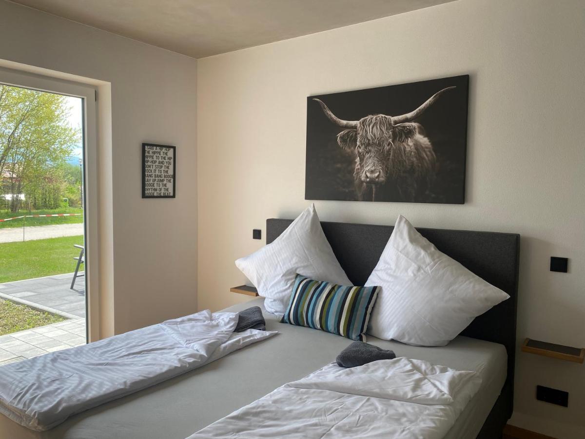 Neubau Gruener Wolpertinger Designwhg 106Qm Barrierefrei Apartment Breitbrunn am Chiemsee Ngoại thất bức ảnh