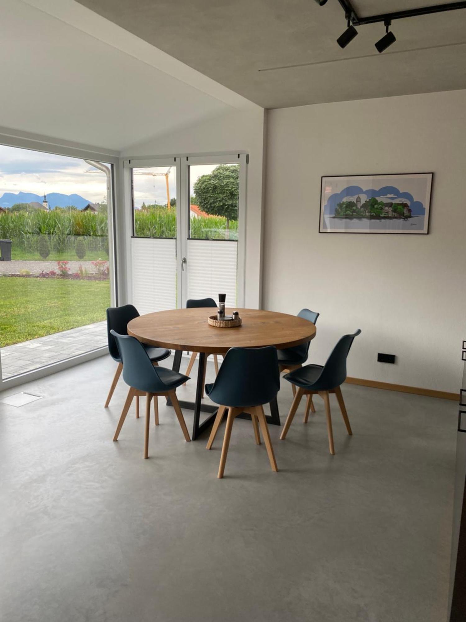 Neubau Gruener Wolpertinger Designwhg 106Qm Barrierefrei Apartment Breitbrunn am Chiemsee Ngoại thất bức ảnh