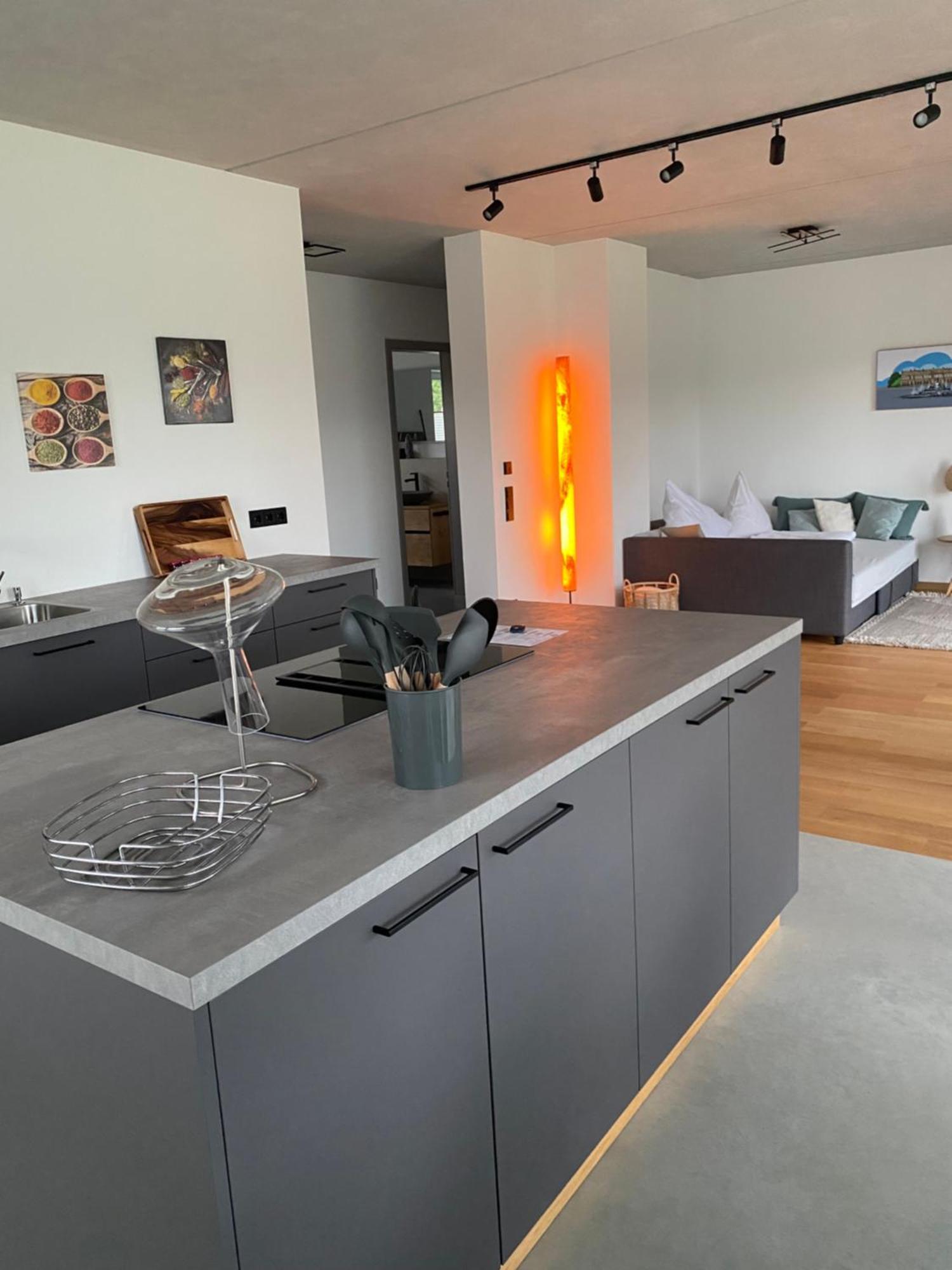 Neubau Gruener Wolpertinger Designwhg 106Qm Barrierefrei Apartment Breitbrunn am Chiemsee Ngoại thất bức ảnh